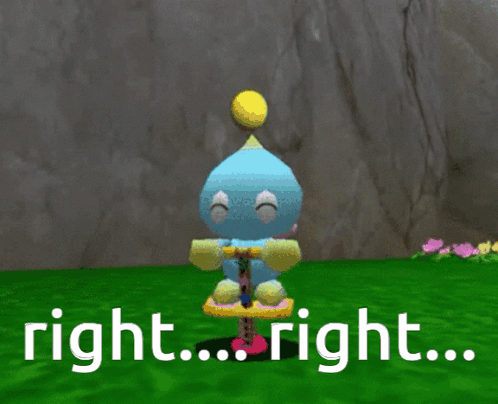 Sonic Chao GIF - Sonic Chao Right GIFs
