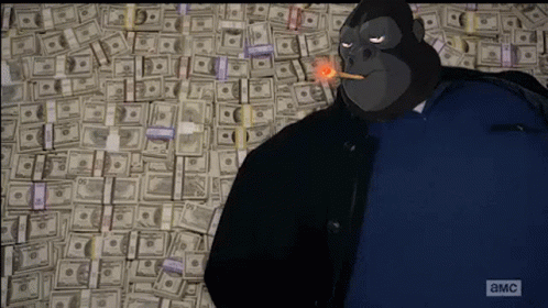 Gorilla Toolbox Money GIF - Gorilla Toolbox Money Breaking Bad GIFs