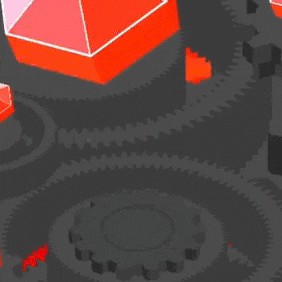 a skull is in the middle of a maze