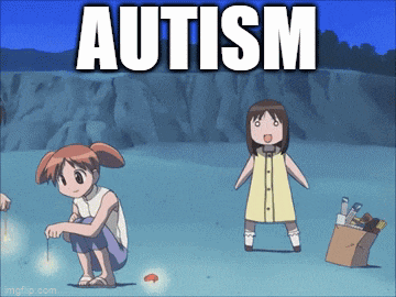 the word autism that is on a screen