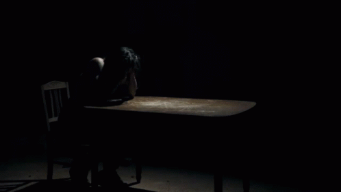 Angry Emptiness GIF - Angry Emptiness Le Mal Est Chez Lui Song GIFs