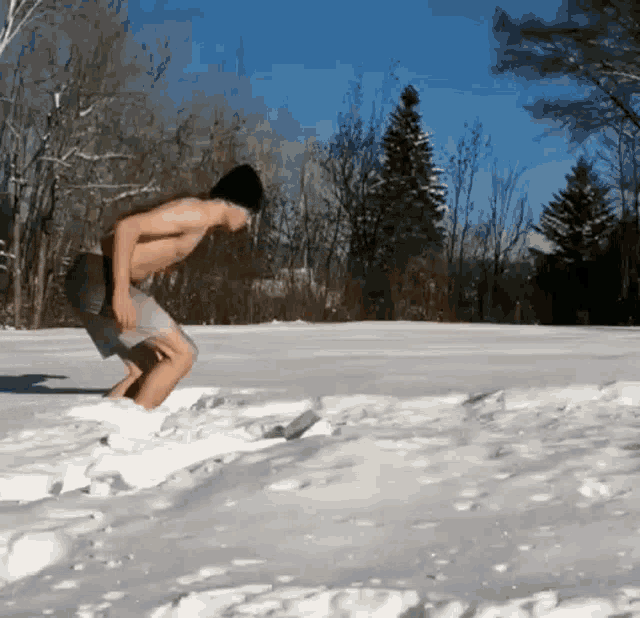 Snow Jump GIF