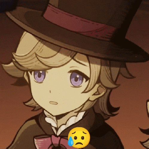 a cartoon character wearing a top hat and a bow tie