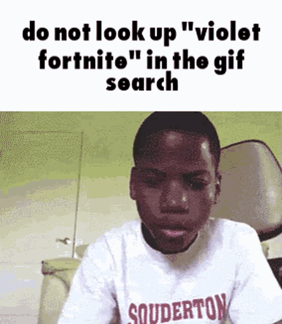 Do Not Look Up In The Gif Search Violet Fortnite GIF - Do Not Look Up In The Gif Search Violet Fortnite Kaizo GIFs