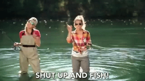Shut Up Fish GIF - Shut Up Fish Hurry Up GIFs