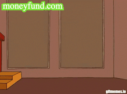 a cartoon of a dollar sign breaking through a wall with the words " ohh yeaahh " below it