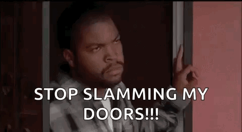 Slamming Door Shutting Door GIF - Slamming Door Shutting Door Slam Door GIFs