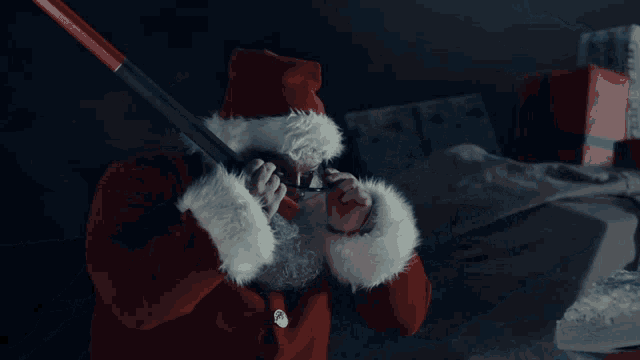 Santa Chimney GIF - Santa Chimney Christmas GIFs