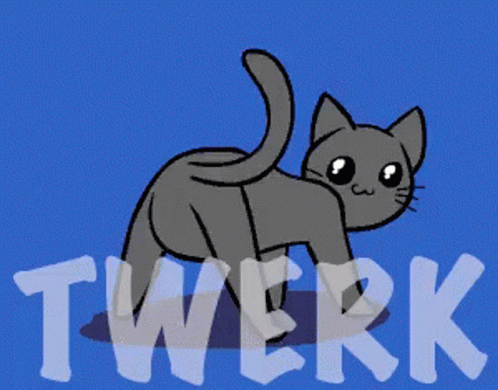 Twerk Cat GIF - Twerk Cat Getit GIFs
