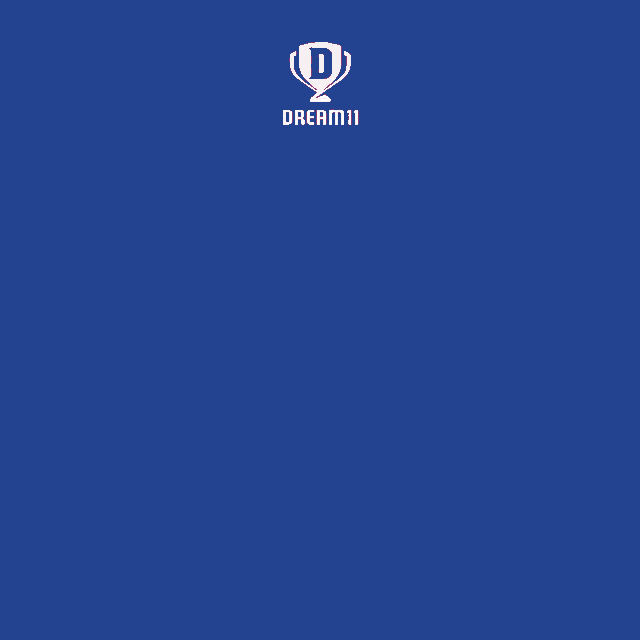 a poster that says all the best with a dream11 logo