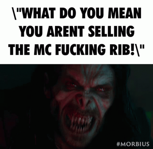 Morbius Mcrib GIF - Morbius Mcrib GIFs