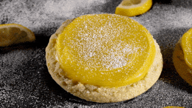 Crumbl Cookies Lemon Bar Cookie GIF - Crumbl Cookies Lemon Bar Cookie Cookies GIFs