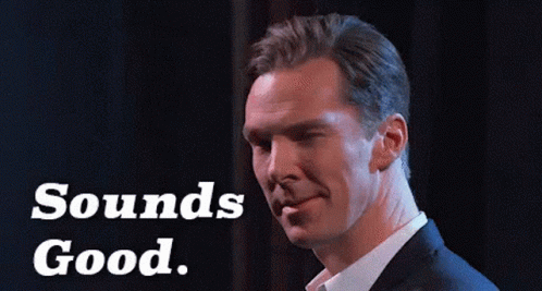 Sounds Good Benedict Cumberbatch GIF - Sounds Good Benedict Cumberbatch Wink GIFs