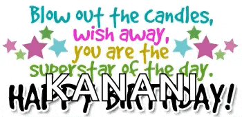 a poster that says blow out the candles wish away you are the superstar of the day happy dianay