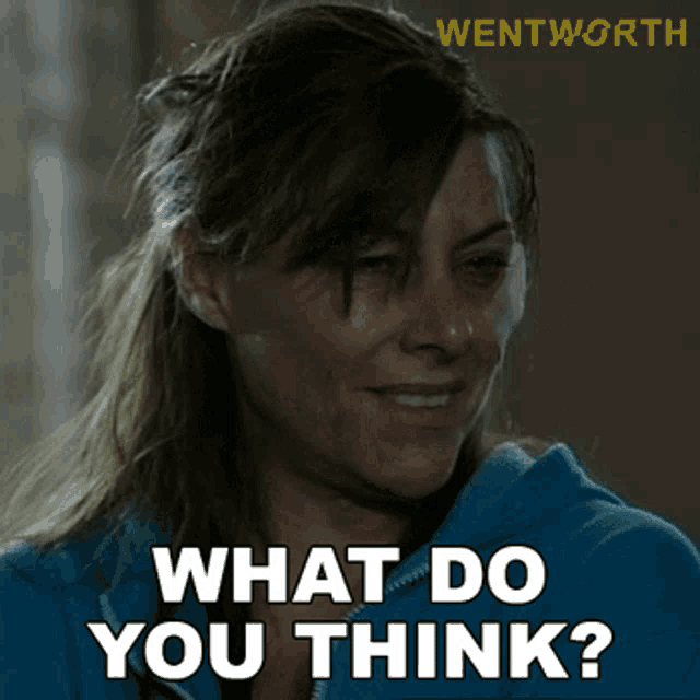 What Do You Think Simone Siater GIF - What Do You Think Simone Siater Wentworth GIFs