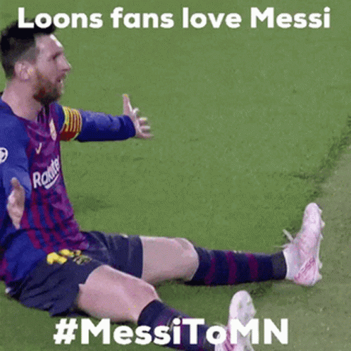 Loons Messi GIF - Loons Messi Messi To Mn GIFs