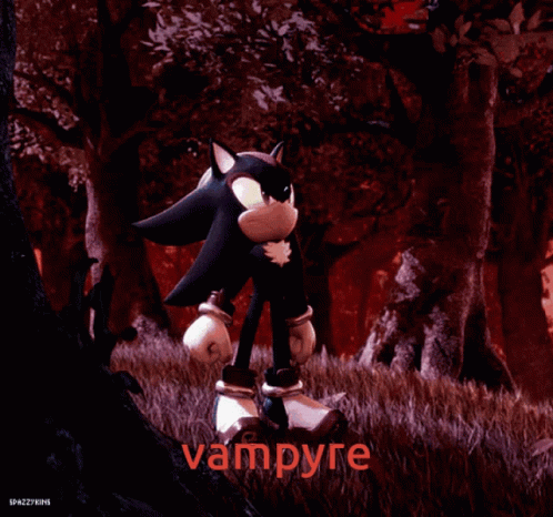 Vampyre Shadow The Hedgehog GIF - Vampyre Shadow The Hedgehog GIFs