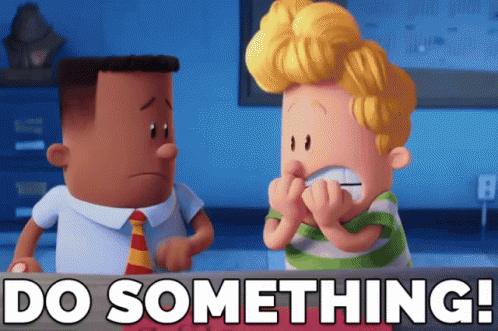 Do Something! GIF - Captain Underpants Captain Underpants Gi Fs Kevin Hart GIFs