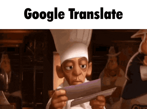 Ratatouille Reading GIF - Ratatouille Reading Google Translate GIFs
