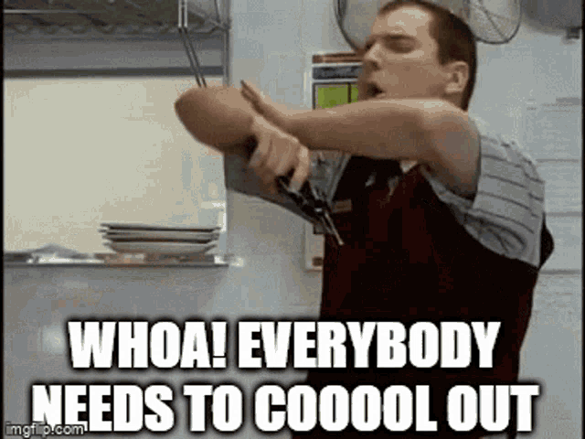 Ucb Cool Out GIF - Ucb Cool Out Upright Citizens Brigade GIFs