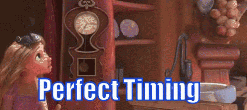 Timing GIF - Timing Perfect Timing Just Made It GIFs