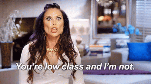 Low Class GIF - Youre Low Class And Im Not GIFs
