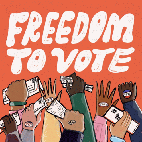 Freedom To Vote Voter Registration GIF - Freedom To Vote Voter Registration Right To Vote GIFs