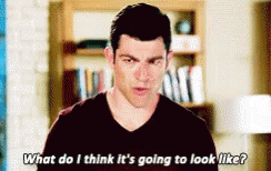 New Girl What Do I Think Its Going To Look Like GIF - New Girl What Do I Think Its Going To Look Like Its Going To Look Like GIFs