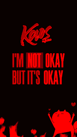 a poster that says i 'm not okay but it 's okay yoshi yoshi yoshi yoshi yoshi yoshi