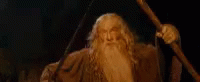 Gandalf You Shall Not Pass GIF - Gandalf You Shall Not Pass GIFs