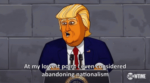 Abandon Nationalism Serious Talk GIF - Abandon Nationalism Serious Talk What Are You Talking About GIFs