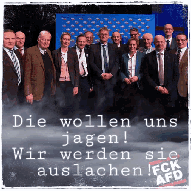 Afd They Want To Hunt Us GIF - Afd They Want To Hunt Us Well Laugh At Them GIFs