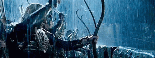 Lord Of The Rings Elves GIF - Lord Of The Rings Elves Ready To Fight GIFs