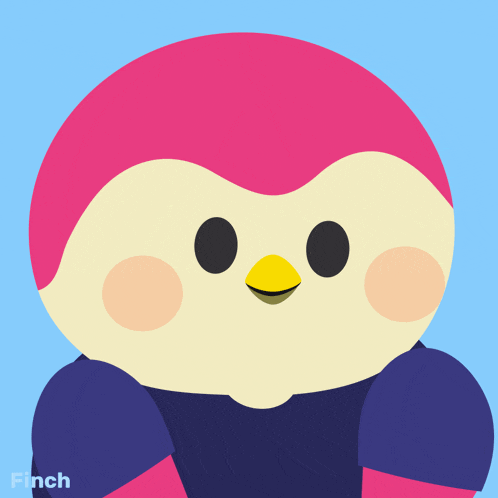 a picture of a bird with the name finch on the bottom left