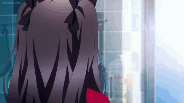a close up of a person 's head with the word animecafe visible