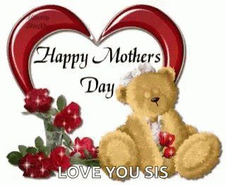 Bear Heart GIF - Bear Heart Happy Mothers Day GIFs