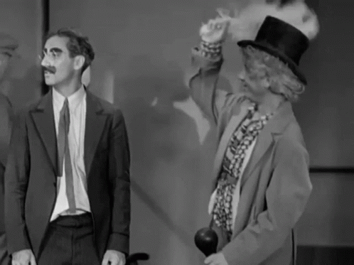 Marx Brothers Groucho Marx GIF - Marx Brothers Groucho Marx Knocked Down GIFs
