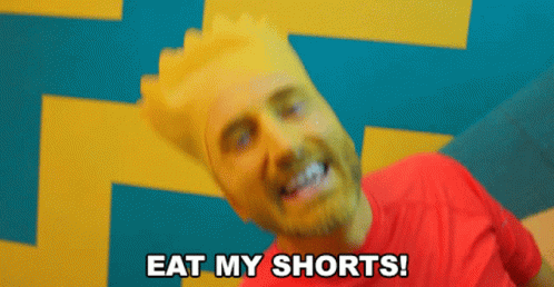 Eat My Shorts Shawn Chatfield GIF - Eat My Shorts Shawn Chatfield Disguised GIFs