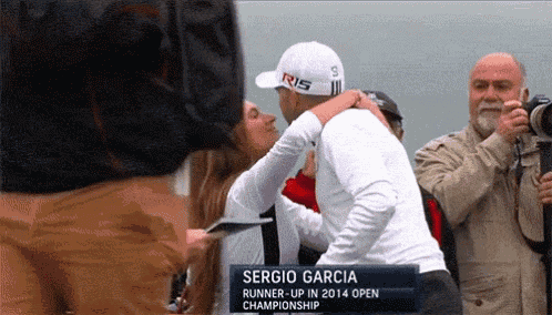 Sergio Garcia Golf GIF - Sergio Garcia Golf Kiss GIFs