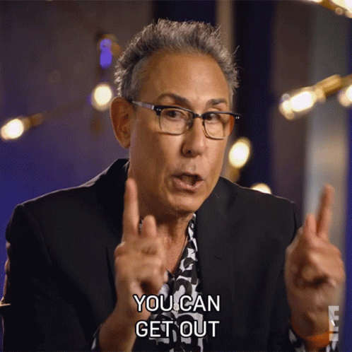 You Can Get Out For Real The Story Of Reality Tv GIF - You Can Get Out For Real The Story Of Reality Tv You Can Escape GIFs