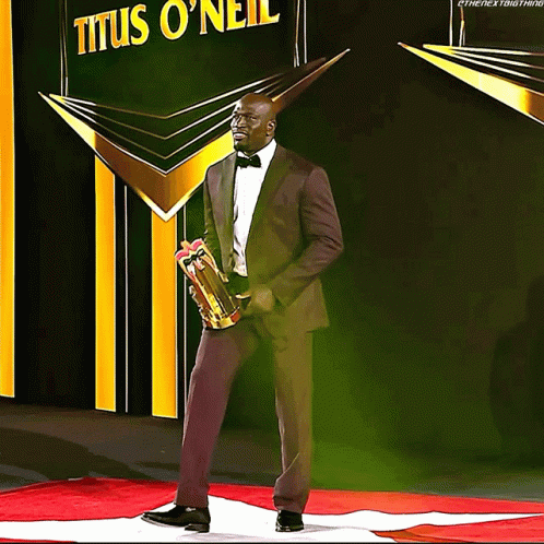Titus O Neil Wwe GIF - Titus O Neil Wwe Hall Of Fame GIFs