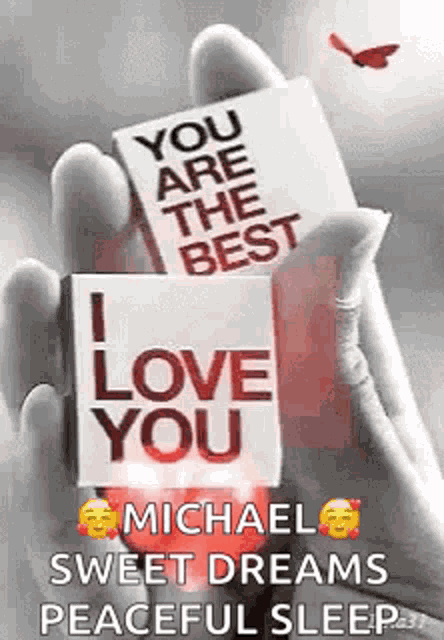 You Are The Best I Love You GIF - You Are The Best I Love You Sweet Dreams GIFs