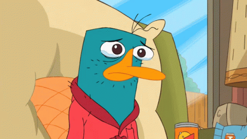 Phineas And Ferb Perry The Platypus GIF - Phineas And Ferb Perry The Platypus Blowing Nose GIFs