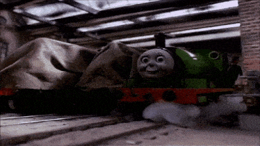 Percy The Small Engine Thomas The Tank Engine And Friends GIF - Percy The Small Engine Thomas The Tank Engine And Friends Thomas The Tank Engine GIFs