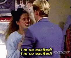 Im So Excited Scared GIF - Im So Excited Scared Jessie Spano GIFs