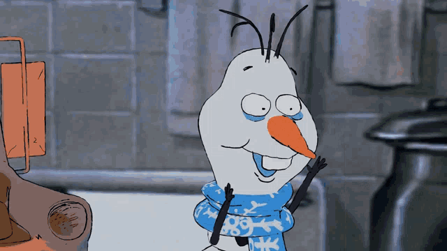 Olaf Olaf From Frozen GIF