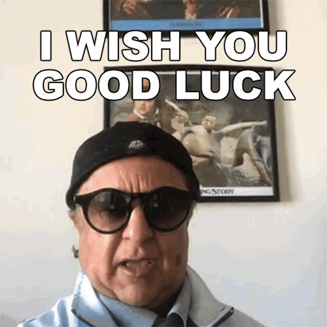 I Wish You Good Luck Cameo GIF - I Wish You Good Luck Cameo Good Luck To You GIFs