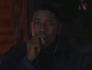 Denzel Washington Smoke GIF - Denzel Washington Smoke Fallen GIFs