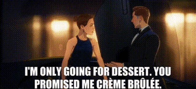 What If Christine Palmer GIF - What If Christine Palmer Im Only Going For Dessert GIFs