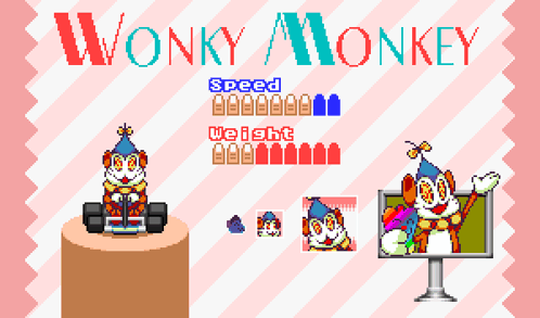 Wonky Monkey Srb2kart GIF - Wonky Monkey Srb2kart Showcase GIFs